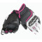 DAINESE CARBON D1 CORTO MUJER - Modello NERO BIANCO FUCSIA