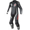 DAINESE VELOSTER 1 PIEZA PERFORADO - Modell SCHWARZ/ANTHRAZIT/WEISS