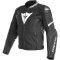DAINESE AVRO 4 LEATHER JACKET - Model BLACK-MATT/BLACK-MATT/WHITE
