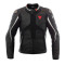 DAINESE D-AIR STREET SILVERSTONE - Model BLACK/BLACK/WHITE