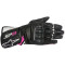 ALPINESTARS STELLA SP-8 V2 GLOVES - Model BLACK WHITE FUCHSIA