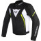 DAINESE AVRO D2 TEX JACKET - Model BLACK WHITE YELLOW FLUO