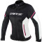 DAINESE AIR FRAME D1 TEX MUJER - Model NEGRE/GRIS VAPORUS/FUCSIA