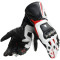 DAINESE STEEL-PRO GLOVES - Model BLACK/WHITE/RED