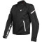 DAINESE BORA AIR TEX - Modell SCHWARZ/WEISS