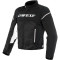 DAINESE AIR FRAME D1 TEX JACKET - Model BLACK/BLACK/WHITE