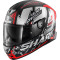 SHARK SKWAL 2.2 NOXXYS MATE - Modello NERO/ROSSO/ARGENTO