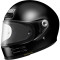 SHOEI GLAMSTER MONOCOLOR - Modell SCHWARZ