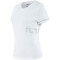 DAINESE PADDOCK T-SHIRT FEMME - Modèle WHITE/GLACIER-GRAY