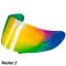 SHOEI VISOR CNS-3 IRIDIUM - Model RAINBOW