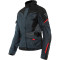 DAINESE TEMPEST 3 MUJER D-DRY JACKET - Modello EBANO/NERO/ROSSO LAVA