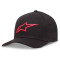ALPINESTARS AGELESS CURVE HAT - Modello 1030-NERO/ROSSO