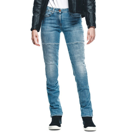 DAINESE DENIM STONE SLIM TEX FEMME