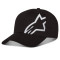 ALPINESTARS CORP SNAP 2 HAT - Modell 1020-SCHWARZ WEISS