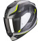 SCORPION EXO-1400 EVO AIR ATTUNE - Modèle MATT GREY/BLACK/NEON YELLOW