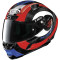 X-LITE X-803 RS ULTRA CARBONO HATTRICK - Modello 72-NERO ROSSO BLU
