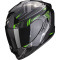 SCORPION EXO-1400 EVO AIR SHELL - Modèle BLACK/GREEN