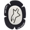 ALPINESTARS GP SPORT EVO KNEE SLIDER - Model WHITE/BLACK