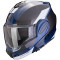SCORPION EXO-TECH EVO TEAM - Model 39-BLAU/NEGRE/BLANC