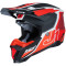 JUST1 J-40 FLASH - Modelo WHITE/RED/BLACK