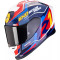 SCORPION EXO-R1 EVO AIR COUP - Modelo BLUE/RED/YELLOW