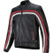 ALPINESTARS DYNO LEATHER JACKET - Model 1316-BLACK RUB RED ECR