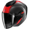SHARK RS JET CARBONO BLANK - Modello ROSSO CARBONIO