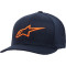 ALPINESTARS AGELESS CURVE HAT - Modell 7032-MARINEBLAU/ORANGE