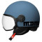 MOMO DESIGN FIGHTER CLASSIC - Modell MATT STAUBIGE BLAU/BLAU