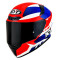 KYT TT-REVO GEAR - Modello BLU/ROSSO