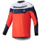 ALPINESTARS CAMISOLA PRO-DURA - Modelo 7162-NAVY HOT ORN WH