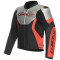 DAINESE RACING 5 - Modello ARGENTO/NERO/ROSSO-FLUOR