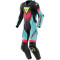 DAINESE LAGUNA SECA 6 1 PIEZA PERF - Modello NERO/ACQUA/FUXIA