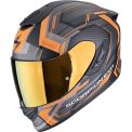 SCORPION EXO-1400 EVO II AIR LINART - Modelo BLACK MATT/ORANGE