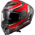 LS2 FF807 DRAGON TRAX - Modello ROSSO