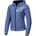 ALPINESTARS STELLA CHROME V2 SPORT HOODIE - Modell 7185- BLUE/VIOLET/WHITE