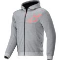 ALPINESTARS CHROME V2 SPORT HOODIE - Modèle 9199-GR HTHER RED FL