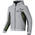 ALPINESTARS CHROME AIR SPORT HOODIE - Modell 9196-GR HEATHER BLK