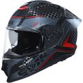 SMK TITAN CARBON NERO - Modell BLACK/RED (GL263)