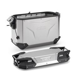 GIVI MALETA LAT MK C-SIDE 37L AL.NAT SX P/SLR
