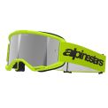 ALPINESTARS VISION 3 WORDMARK - Modelo 5299-YELLOW-FLUOR MIRROR/SILVER