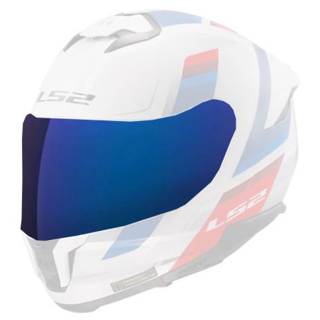 LS2 FF808 VISOR IRIDIUM