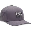 FOX NON STOP TECH FLEXFIT HAT - Model STEEL GREY
