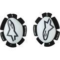 ALPINESTARS GP PLUS KNEE SLIDER - Modell WEISS/SCHWARZ